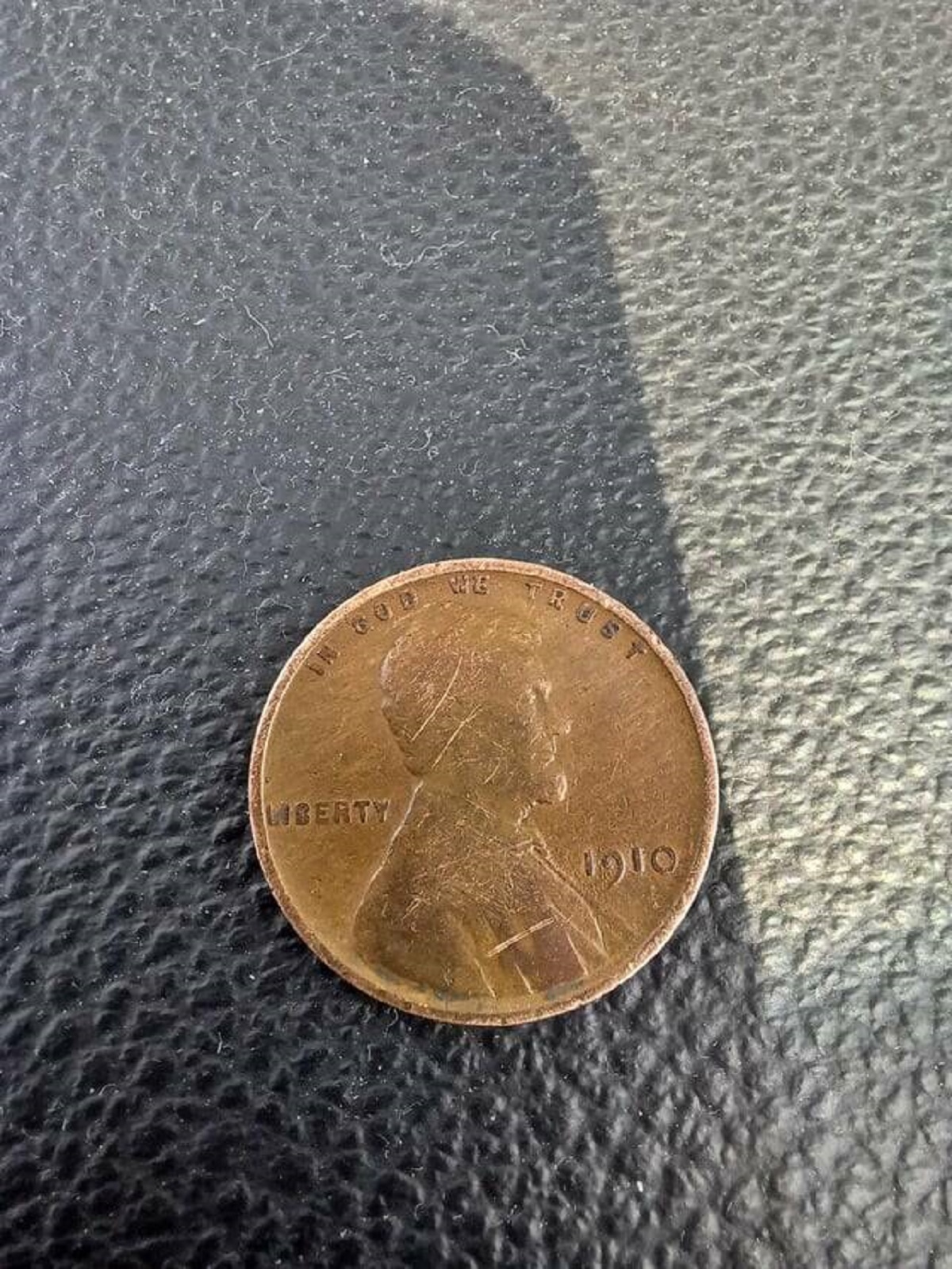 "Found a 114 year old penny at work today"