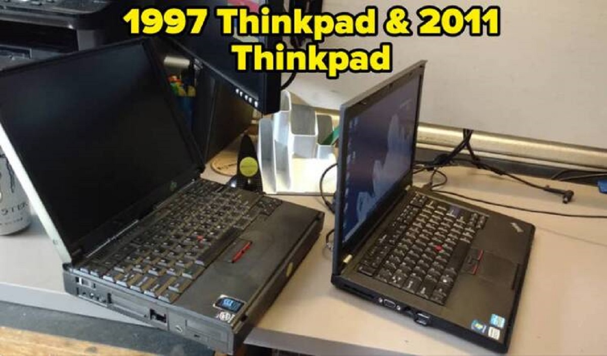 netbook - Ster 7 1997 Thinkpad & 2011 Thinkpad