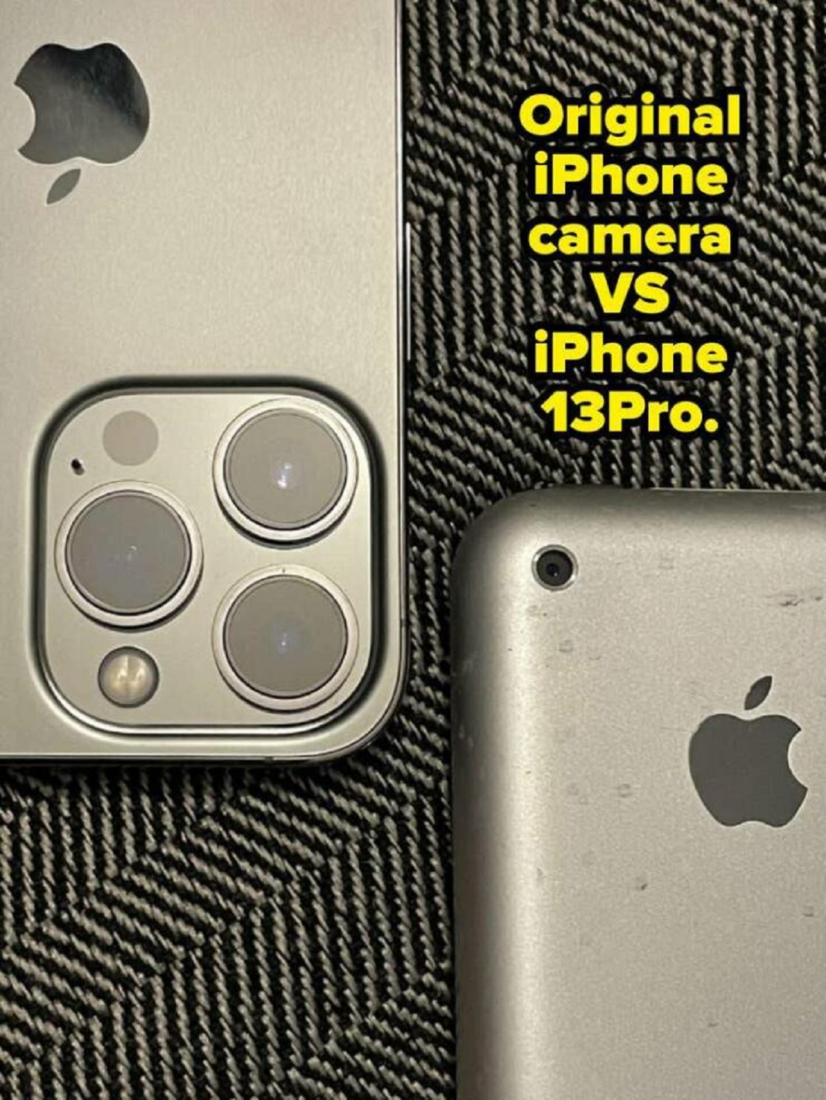 iphone have 1 camera reddit - Original iPhone camera Vs iPhone 13Pro.