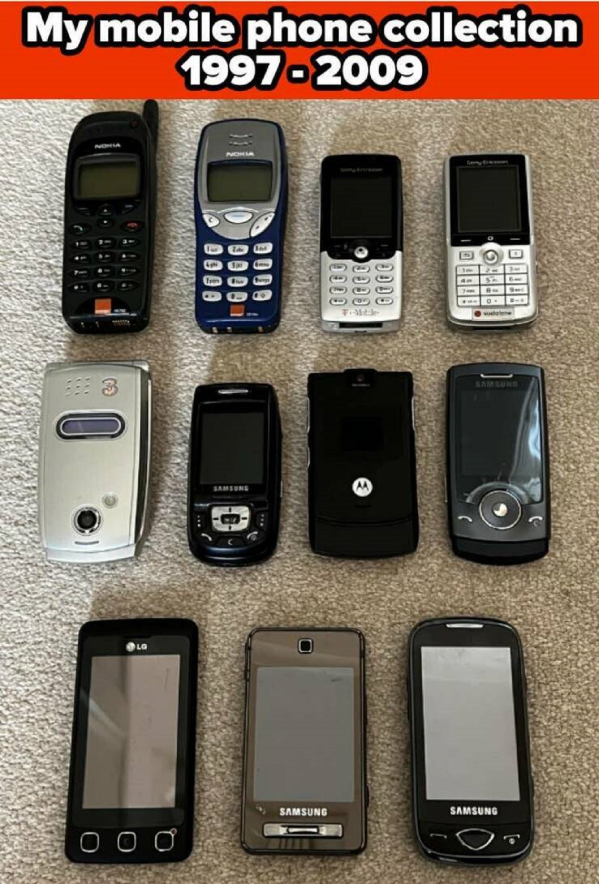 feature phone - My mobile phone collection 19972009 Dodb Doda D 000