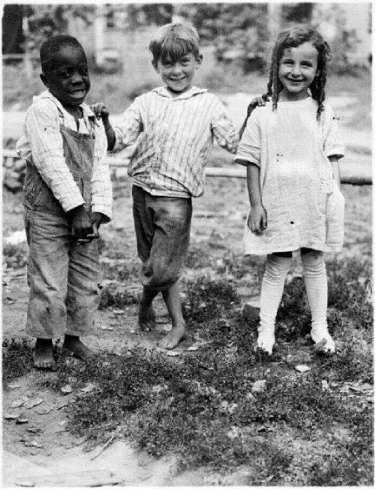 "Three Best Friends From Nebraska Circa 1910"