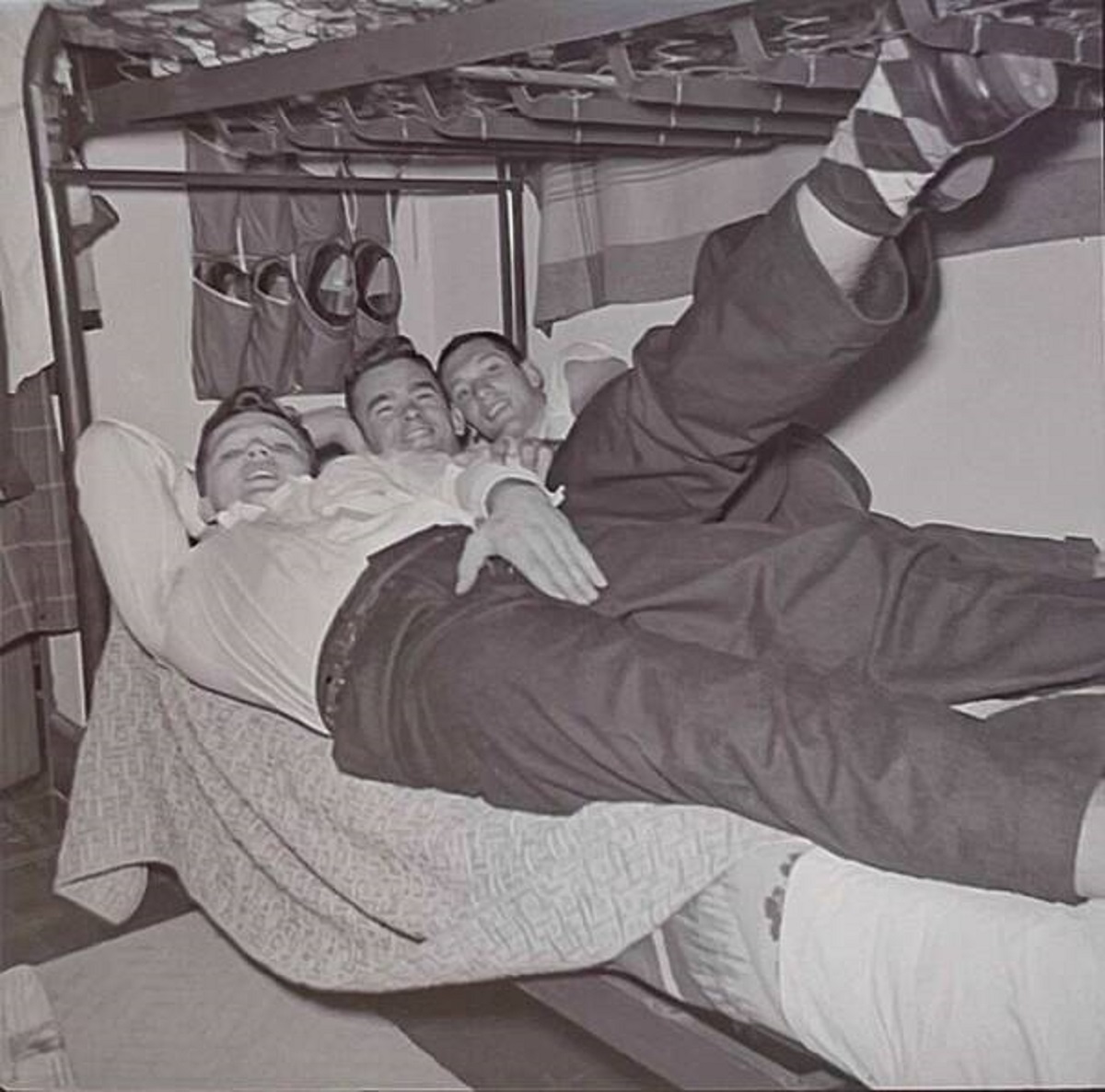 "Grandpa’s Photo From The Dorms Freshmen Year At Purdue University 1956"