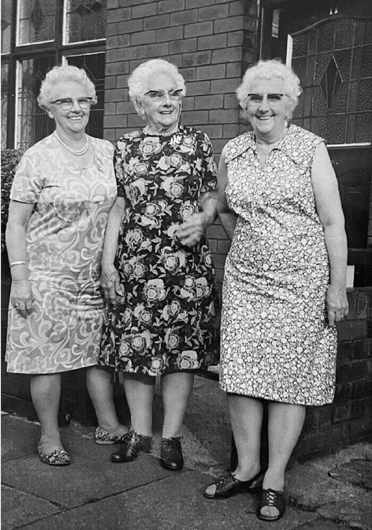 "Three Jolly Sisters In Failsworth, Greater Manchester, 1970s"