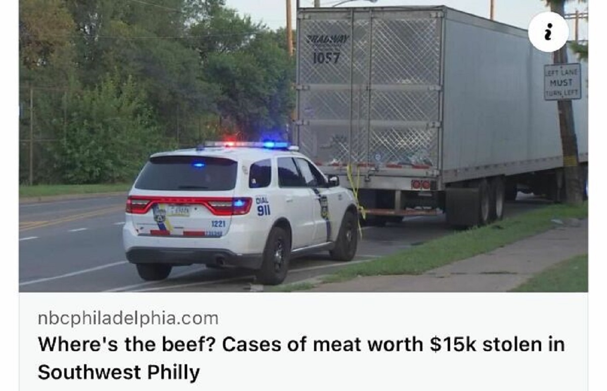 compact sport utility vehicle - Dial 911 1221 13120 Hadway 1057 Left Lane Must Turn Left nbcphiladelphia.com Where's the beef? Cases of meat worth $15k stolen in Southwest Philly