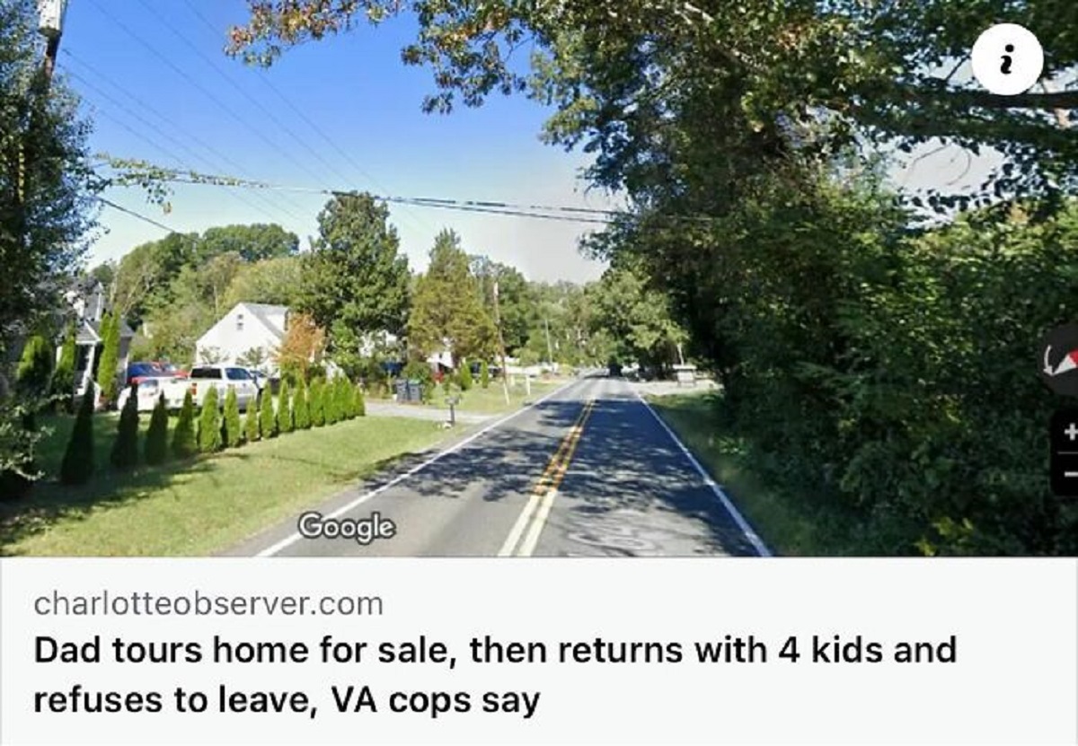 highway - Google charlotteobserver.com Dad tours home for sale, then returns with 4 kids and refuses to leave, Va cops say 22 i