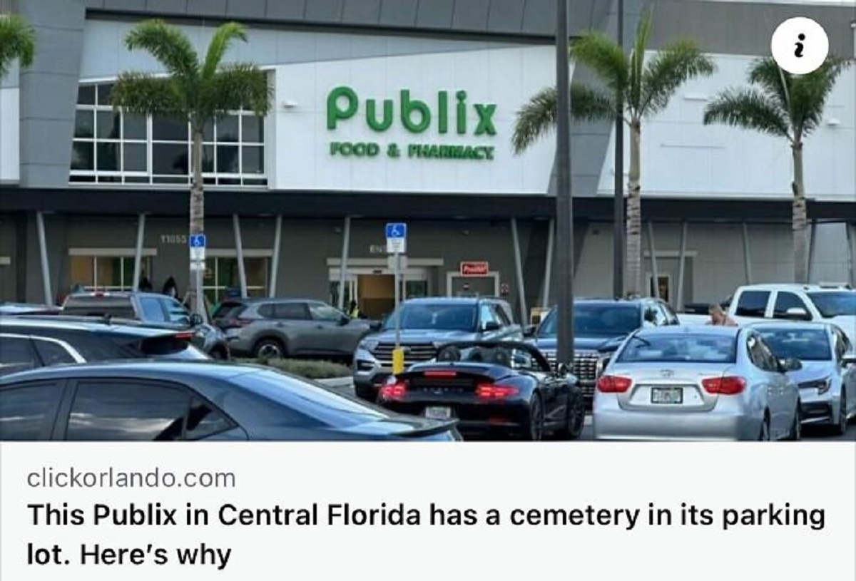 executive car - 11055 Publix Food & Pharmacy 2 clickorlando.com This Publix in Central Florida has a cemetery in its parking lot. Here's why