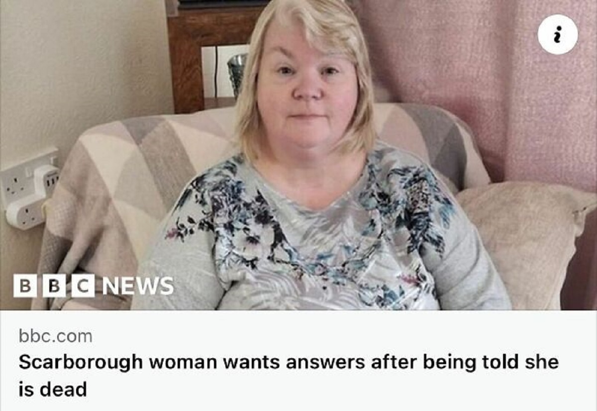 Susan Johnson - Bbc News bbc.com Scarborough woman wants answers after being told she is dead