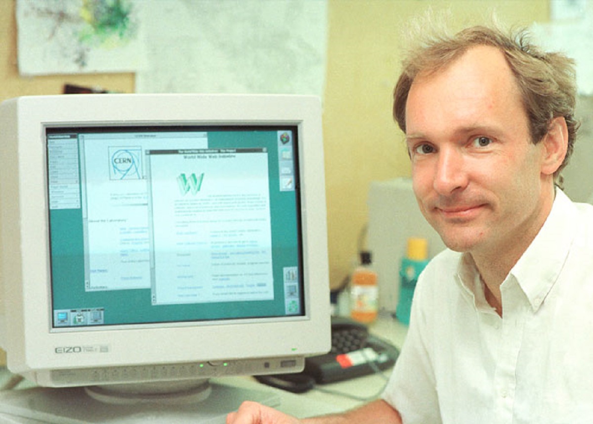 Sir Tim Berners-Lee invented the World Wide Web in 1989. He was frustrated with the fact that he had to go and ask his coworkers what data was on their computer so he can add it to his computer which led to him creating an application that became the world wide Web.