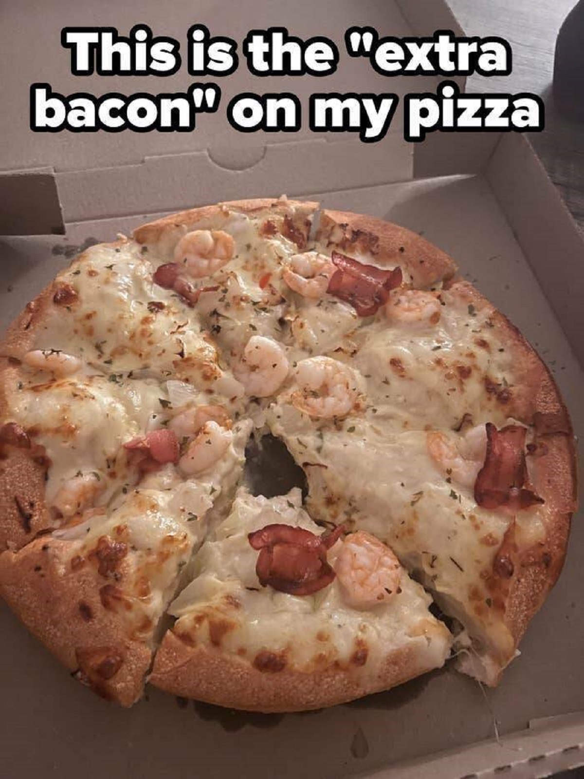 flatbread - This is the "extra bacon" on my pizza