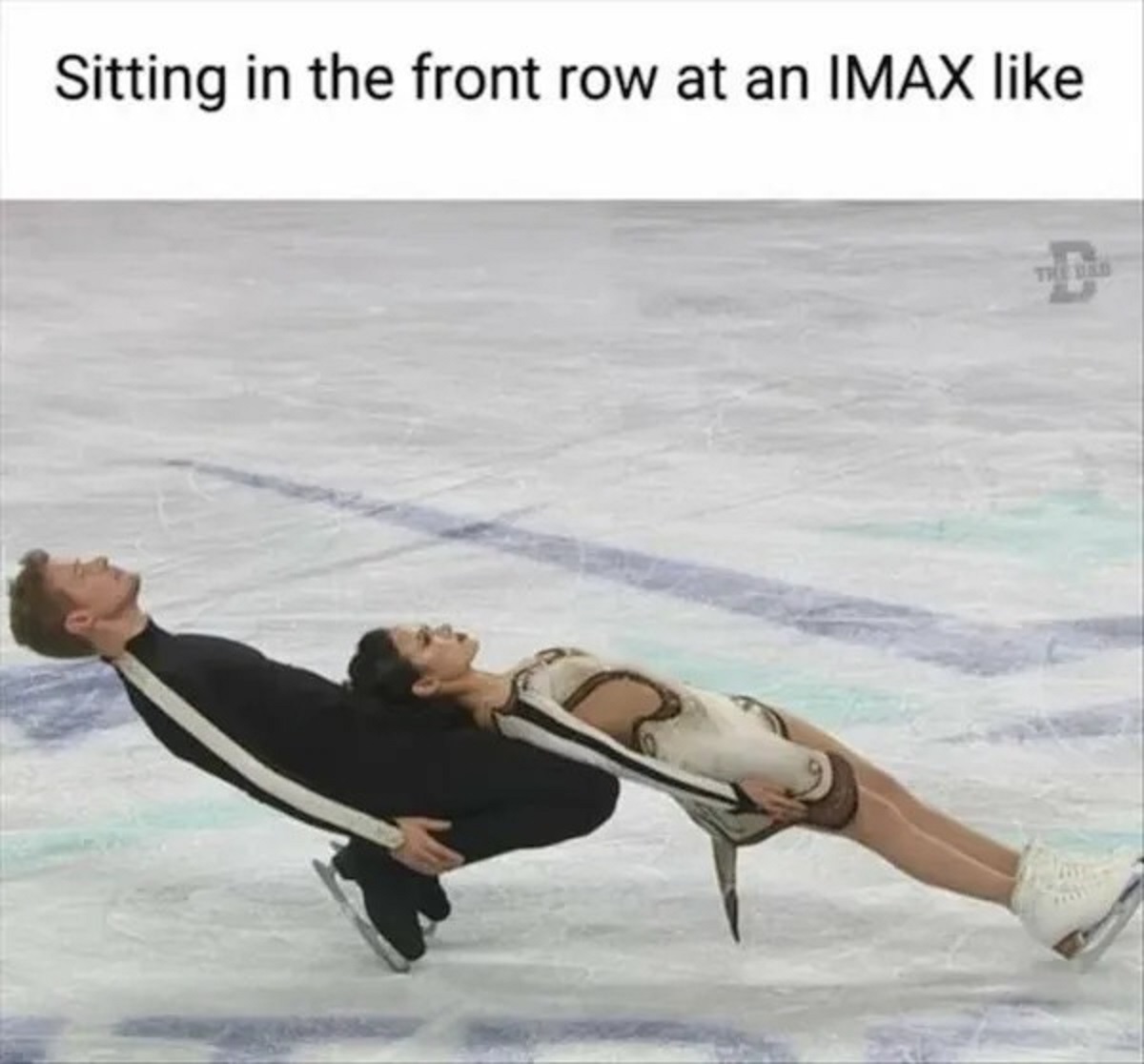 Sitting in the front row at an Imax The Bad