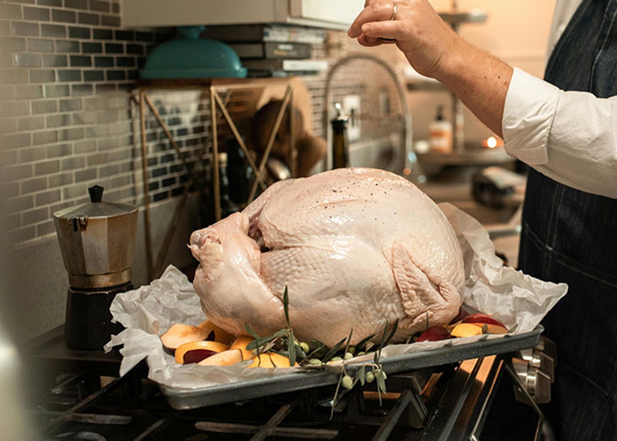 Working in the meat department of a large grocery chain:

"What's the difference between a fresh and a frozen turkey?"

"Is......is this a trick question?".