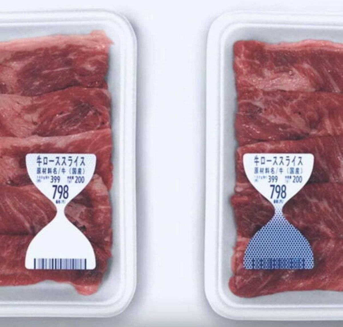 "In Japan, They Put A Barcode In The Meat Package That Darkens When The Meat Spoils, Reacting To Ammonia. When It Darkens, The Barcode Is Unreadable"