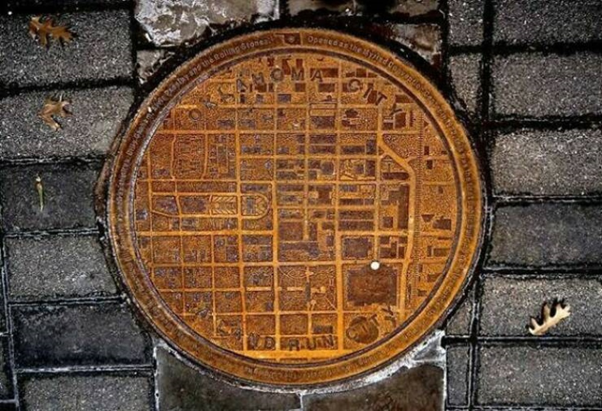 oklahoma manhole covers - and the Rolling Stoneas Opened art