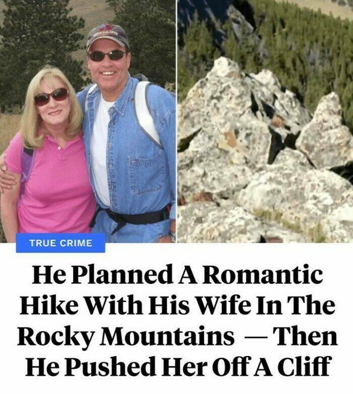 "Harold Henthorn Of Denver, Colorado Was Sentenced To Life In Prison In 2015 For Pushing His Wife Toni Off A Cliff In Rocky Mountain National Park In September 2012"

"He'd tried to claim it was an accident, but his inconsistent story and an incriminating map found in his vehicle ensured his conviction.⁠ ⁠ What's more, Toni's death was eerily reminiscent of the death of Harold's first wife, Lynn, 17 years earlier. In 1995, Harold claimed he'd been changing a flat tire on a remote stretch of road in Colorado when Lynn dropped a lug nut and reached beneath the Jeep to retrieve it at the same moment that the vehicle fell off the jack, crushing her. Although Harold insists that he's completely innocent and has never k*lled anyone, Lynn's family now finds it hard to believe that her death was just a tragic accident.⁠"