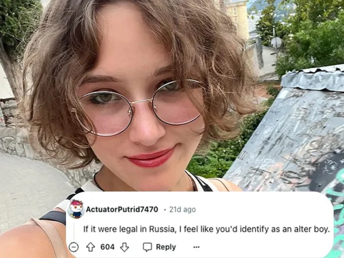 people who asked to be roasted - girl - ActuatorPutrid7470 .21d ago If it were legal in Russia, I feel you'd identify as an alter boy. 604