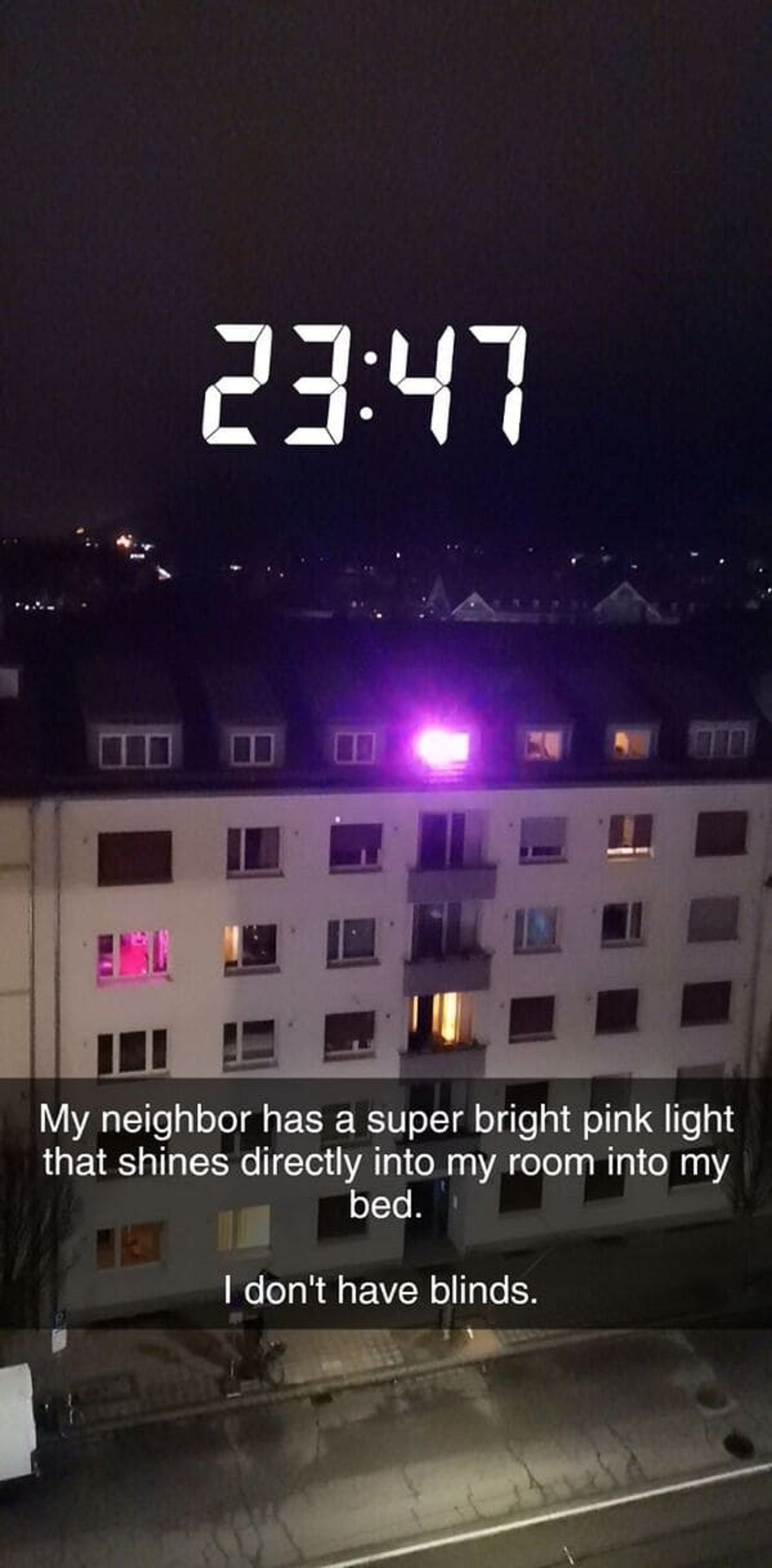 “My Neighbor Has Indeed A Bright Light”