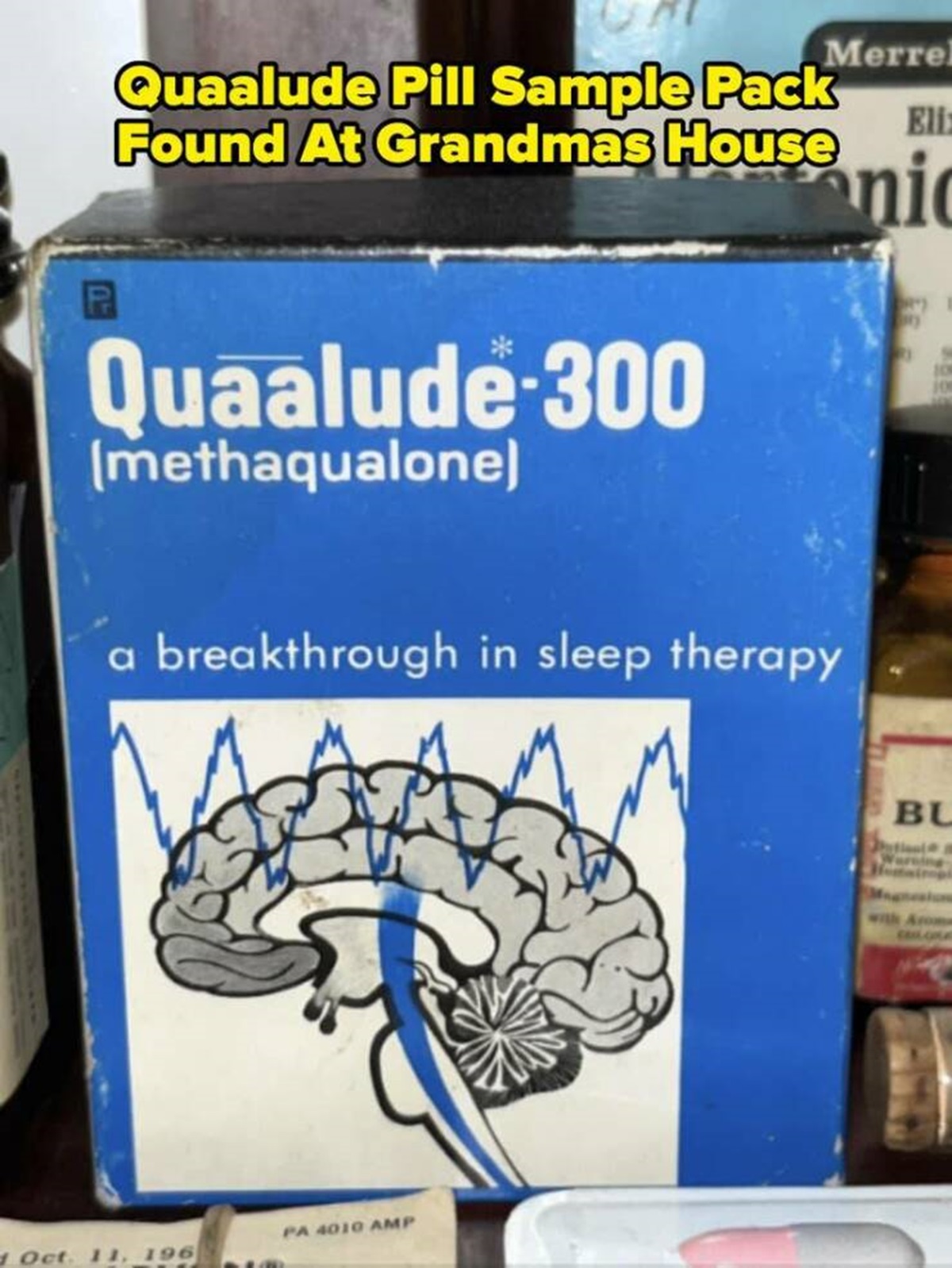 quaaludes reddit - Quaalude Pill Sample Pack Found At Grandmas House Merrel Eli nic Quaalude300 methaqualone a breakthrough in sleep therapy Oct. 11, 196 Pa 4010 Amp 10 Bu