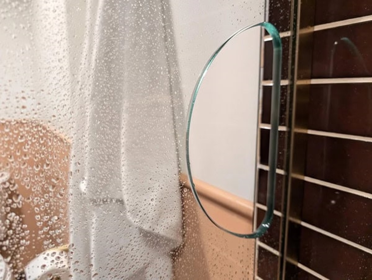 “The shower in my hotel room has a little window in the glass so you can grab your towel without opening the shower door”