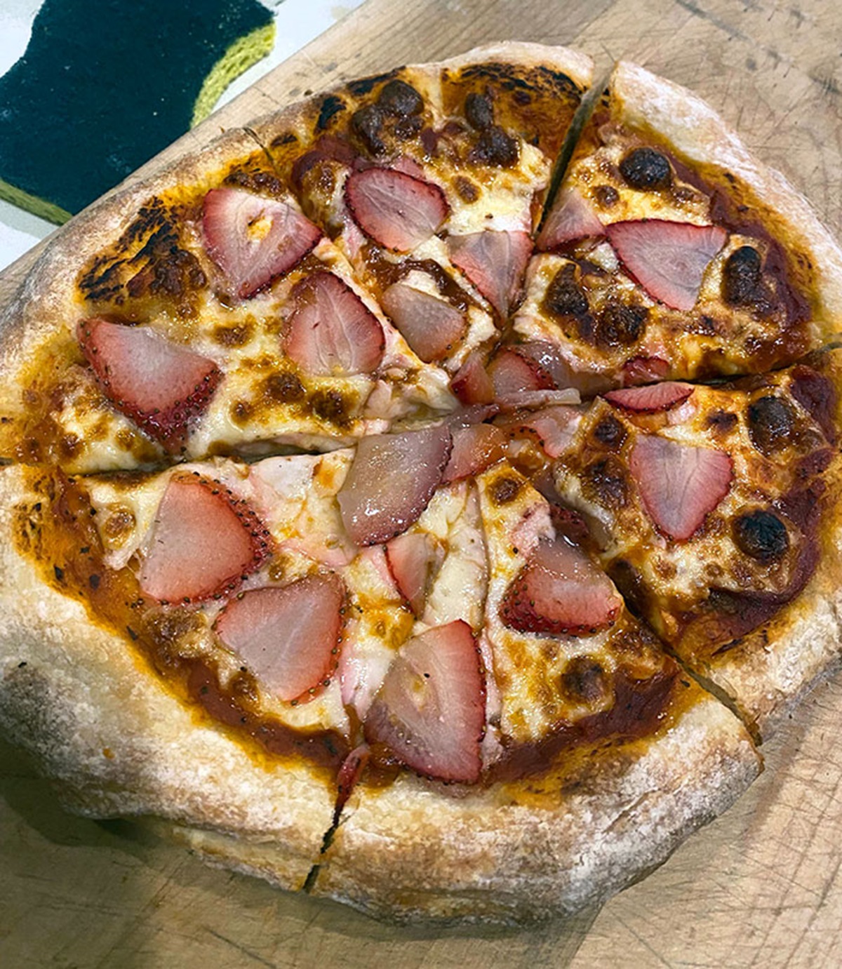 My Friend Put Strawberries On Pizza