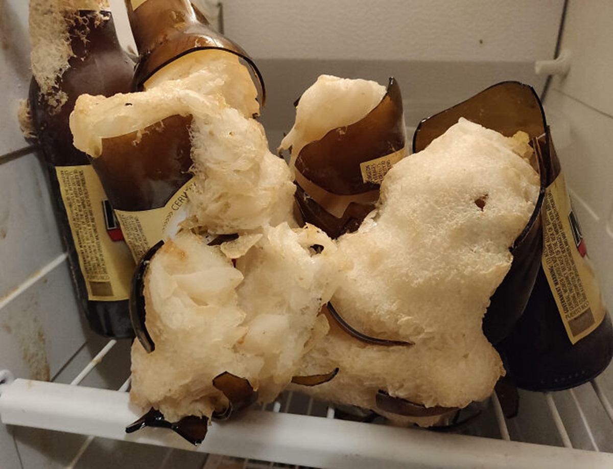 A Friend Put Some Beers In My Freezer And Forgot About Them