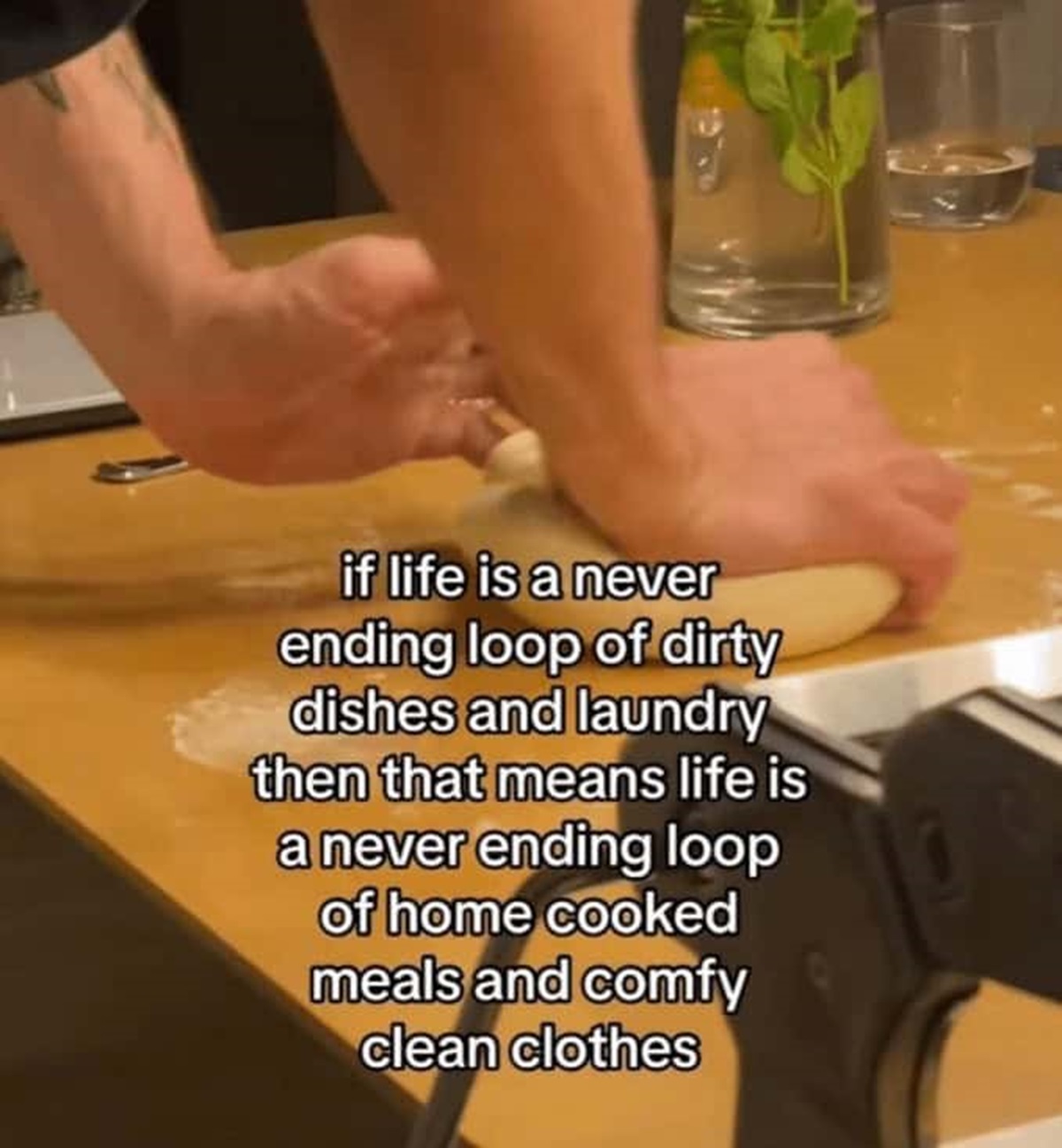 alphabet pasta - if life is a never ending loop of dirty dishes and laundry then that means life is a never ending loop of home cooked meals and comfy clean clothes