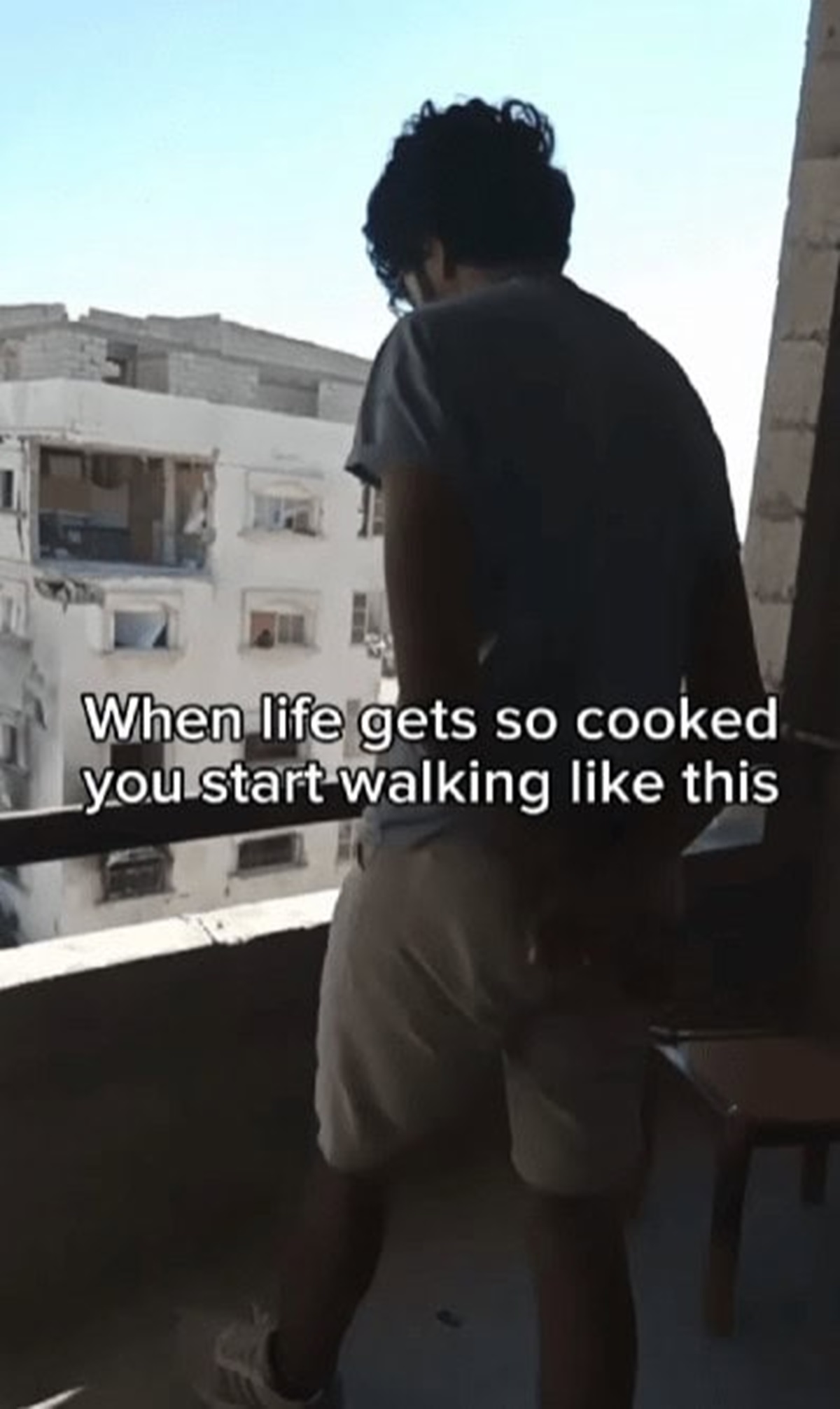 snapshot - When life gets so cooked you start walking this