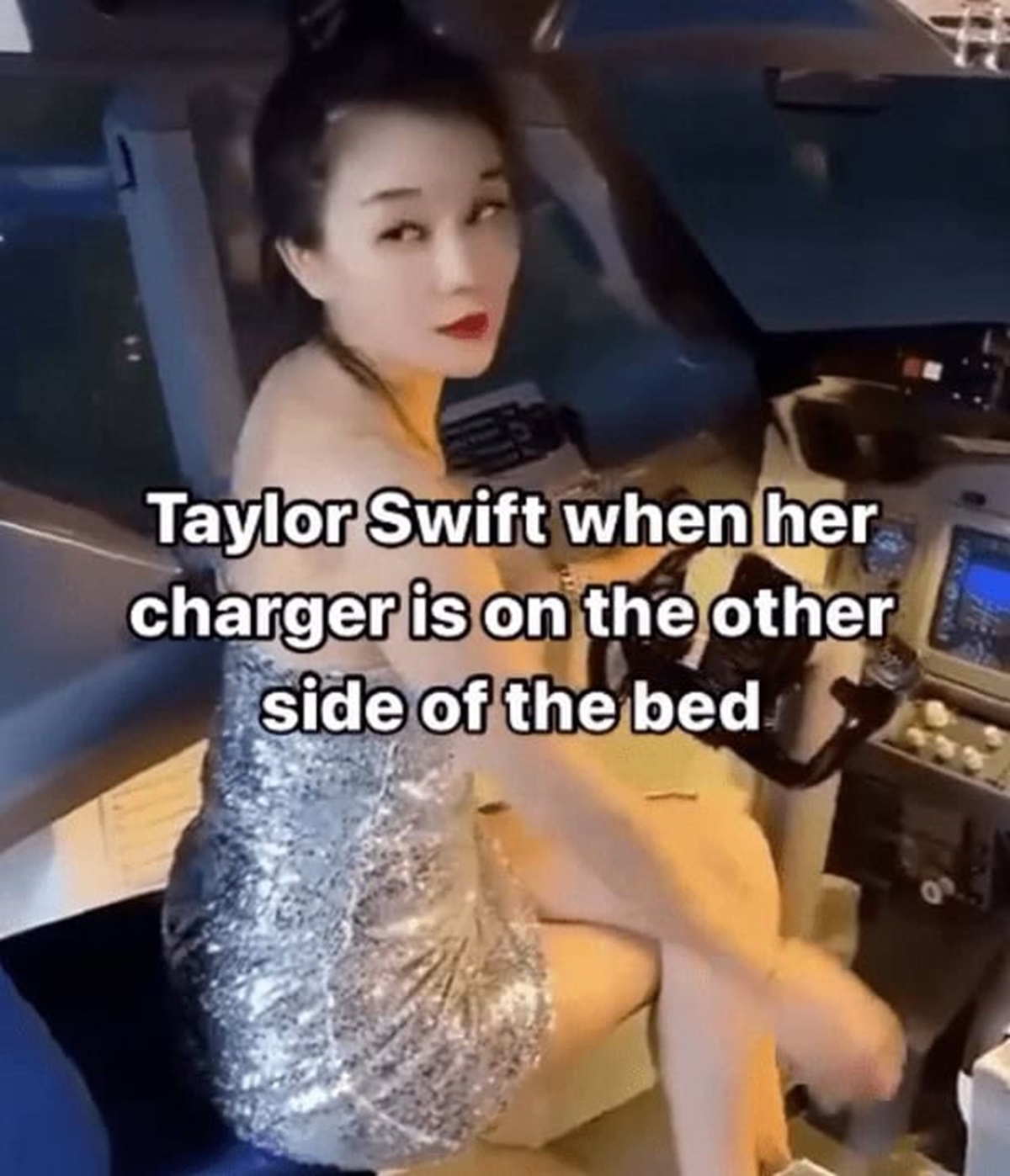 girl - Taylor Swift when her charger is on the other side of the bed