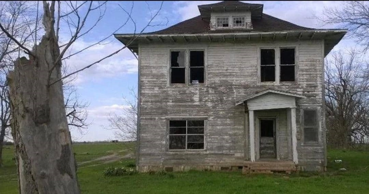 My childhood home, long abandoned