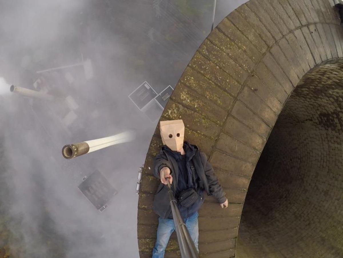 Abandoned chimney in Germany