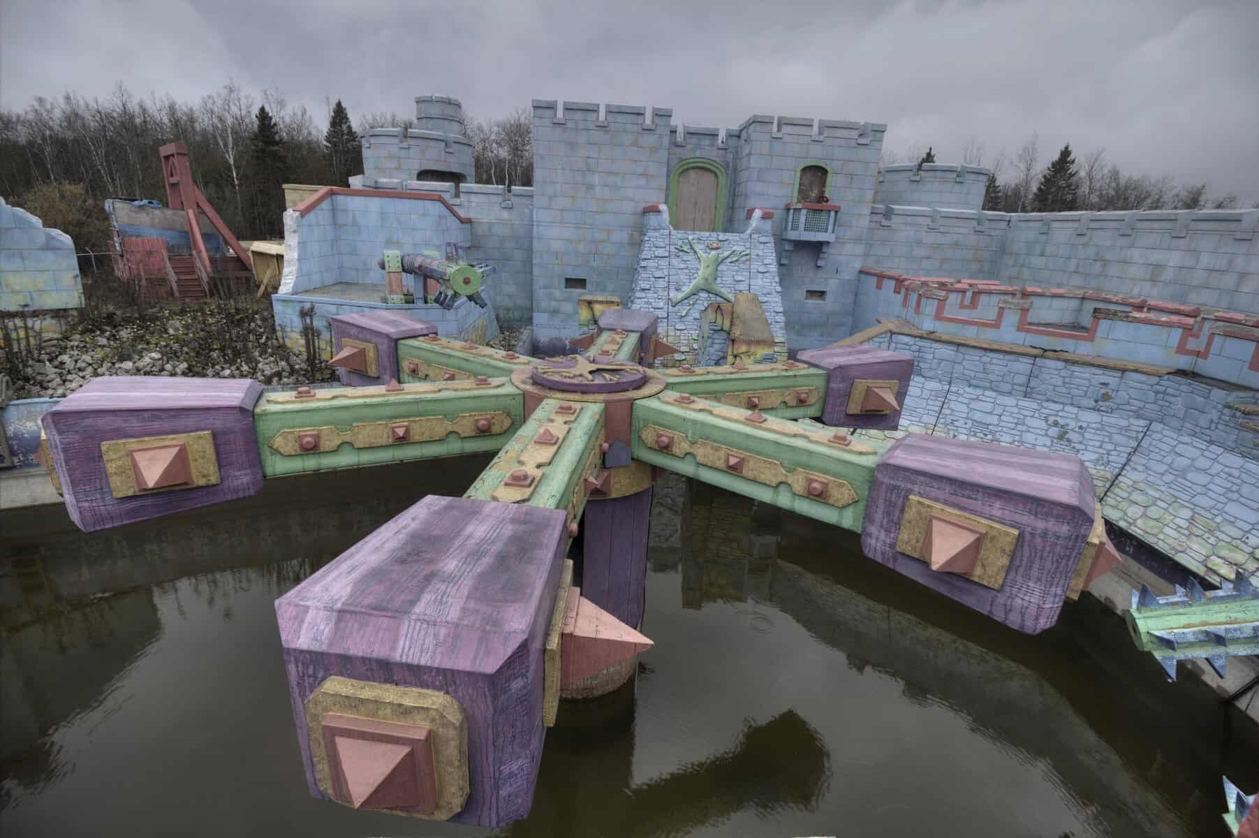 The Abandoned Splatalot Game Show Set Back in 2016