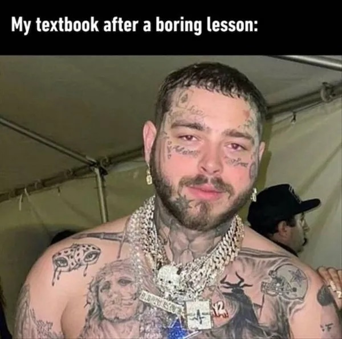 post malone body tattoos - My textbook after a boring lesson 4144