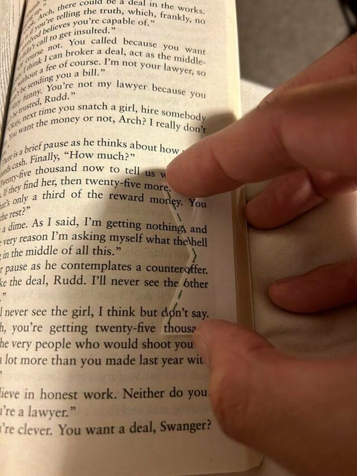 "The book I’m reading has a misprint and a inserted fix"