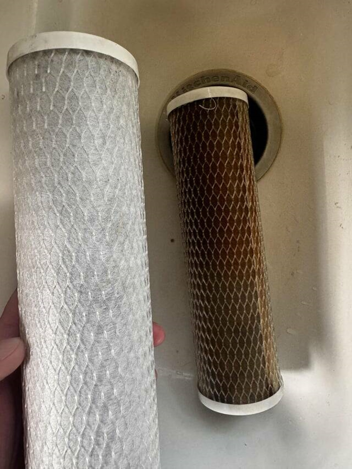 "Customer hadn’t changed their water filter since 2017"