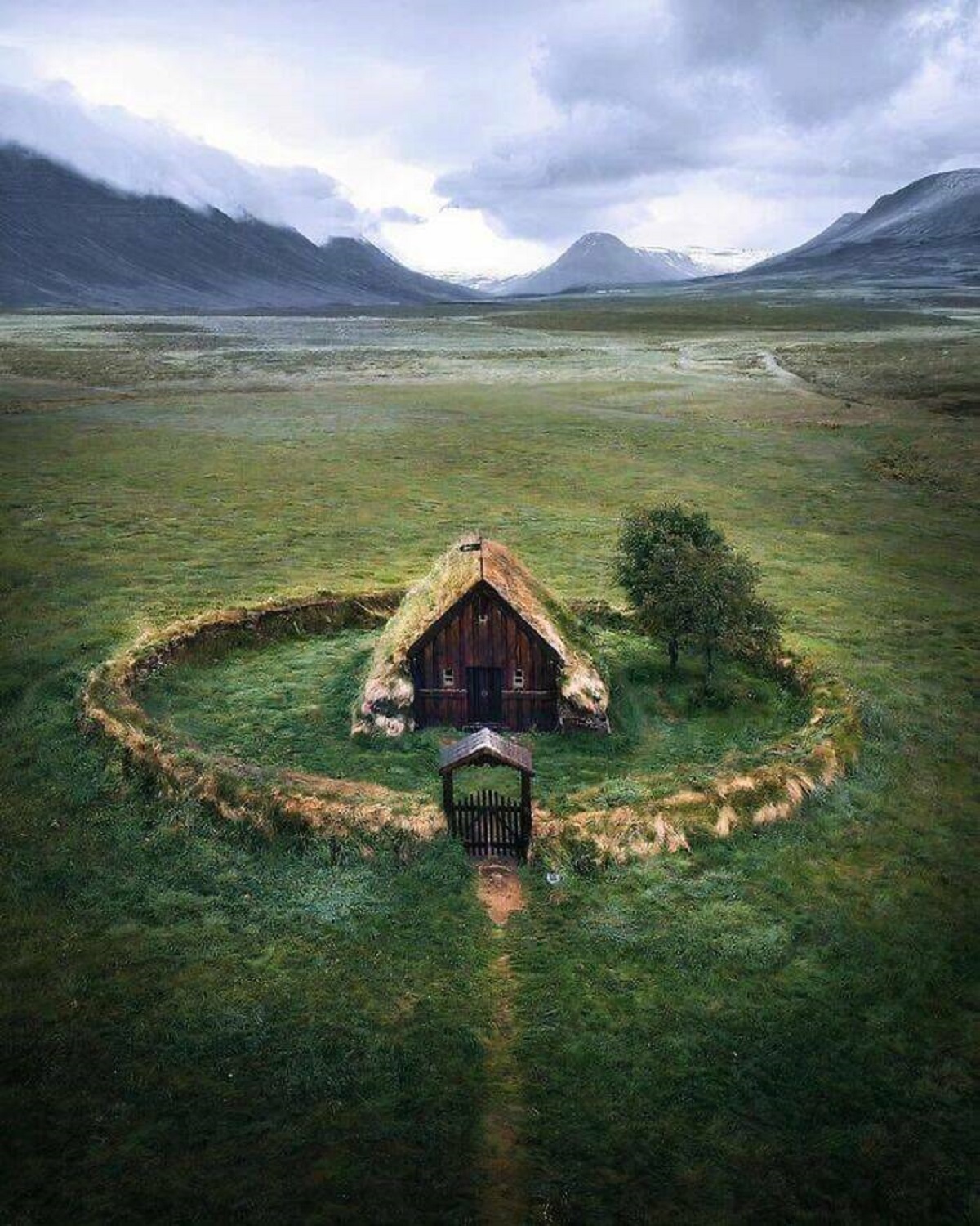 "Grafarkirkja - The Oldest Turf Church In Iceland"