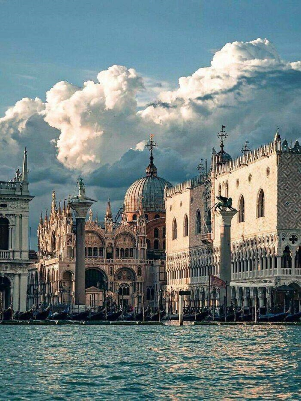 "The Bacino Di San Marco, Which Is Decorated In Piazza San Marco With The Cathedral And The Ducal Palace"