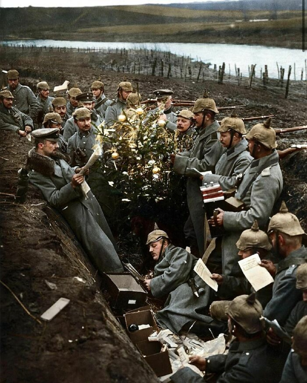 german christmas ww1