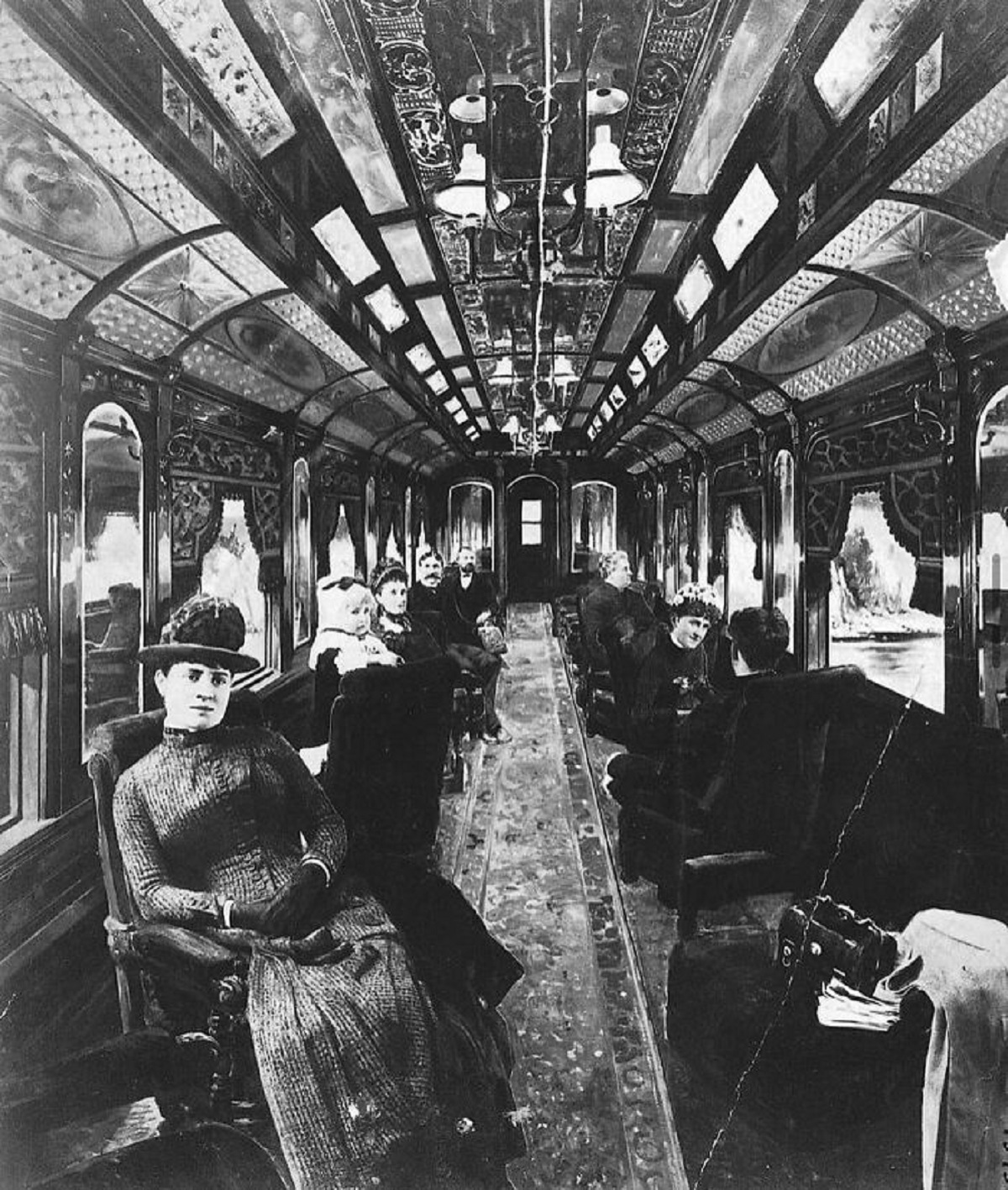 train travel 1800s