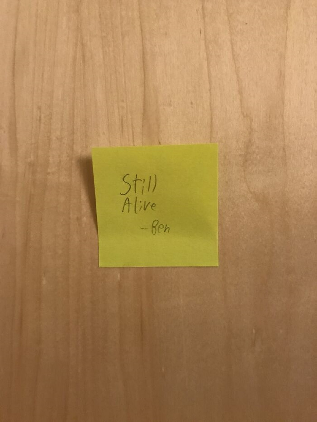 Haven’t Seen My Roommate In 5 Days. I Came Back To This On My Door Today