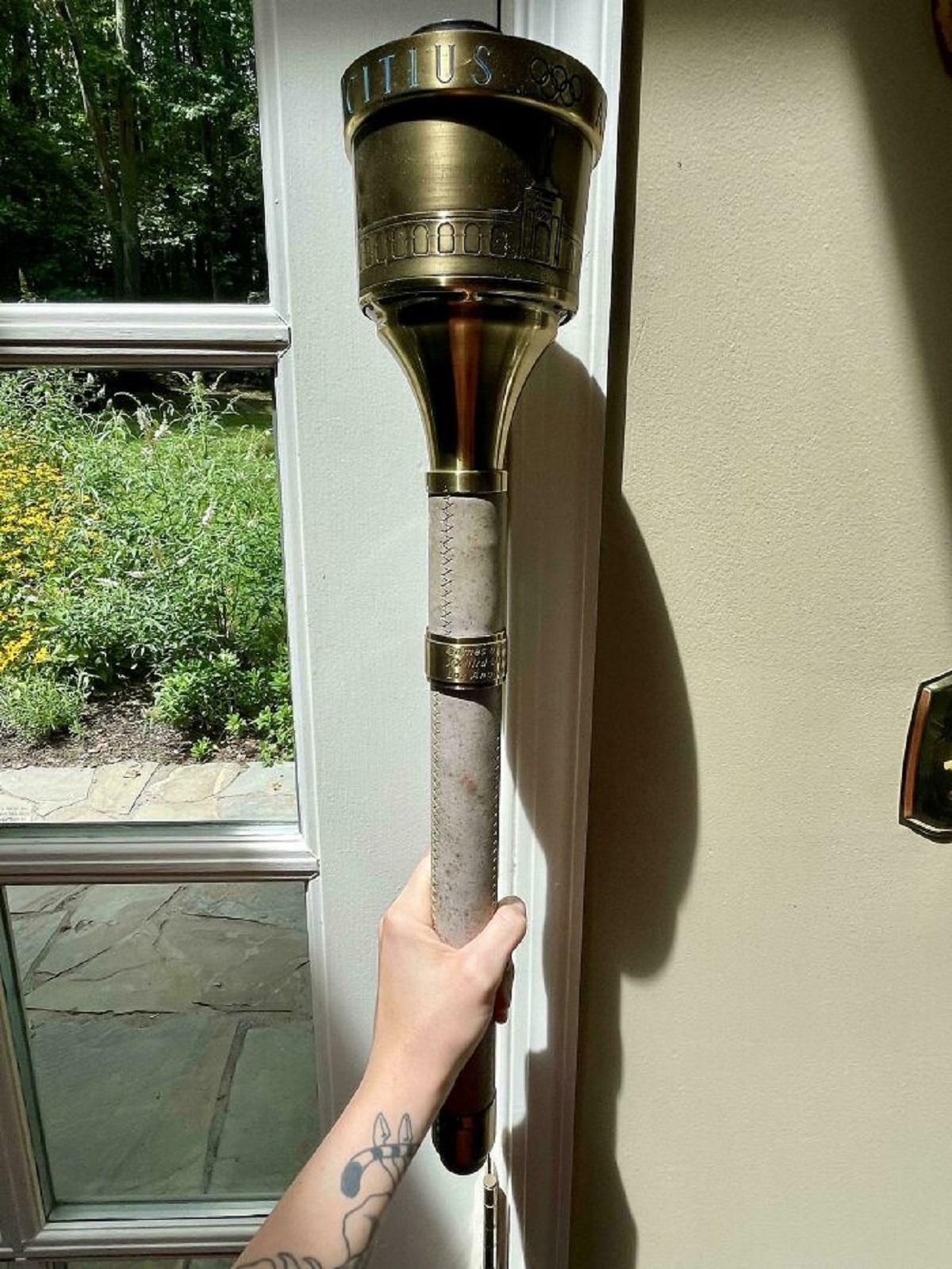 Dad’s Relay Torch From The ‘84 Olympics