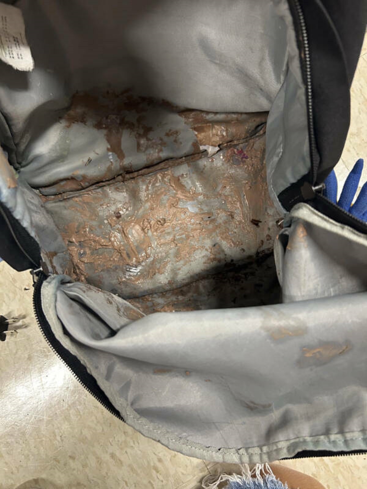 “My protein shake exploded. Over 300 dollars worth of stuff was destroyed.”