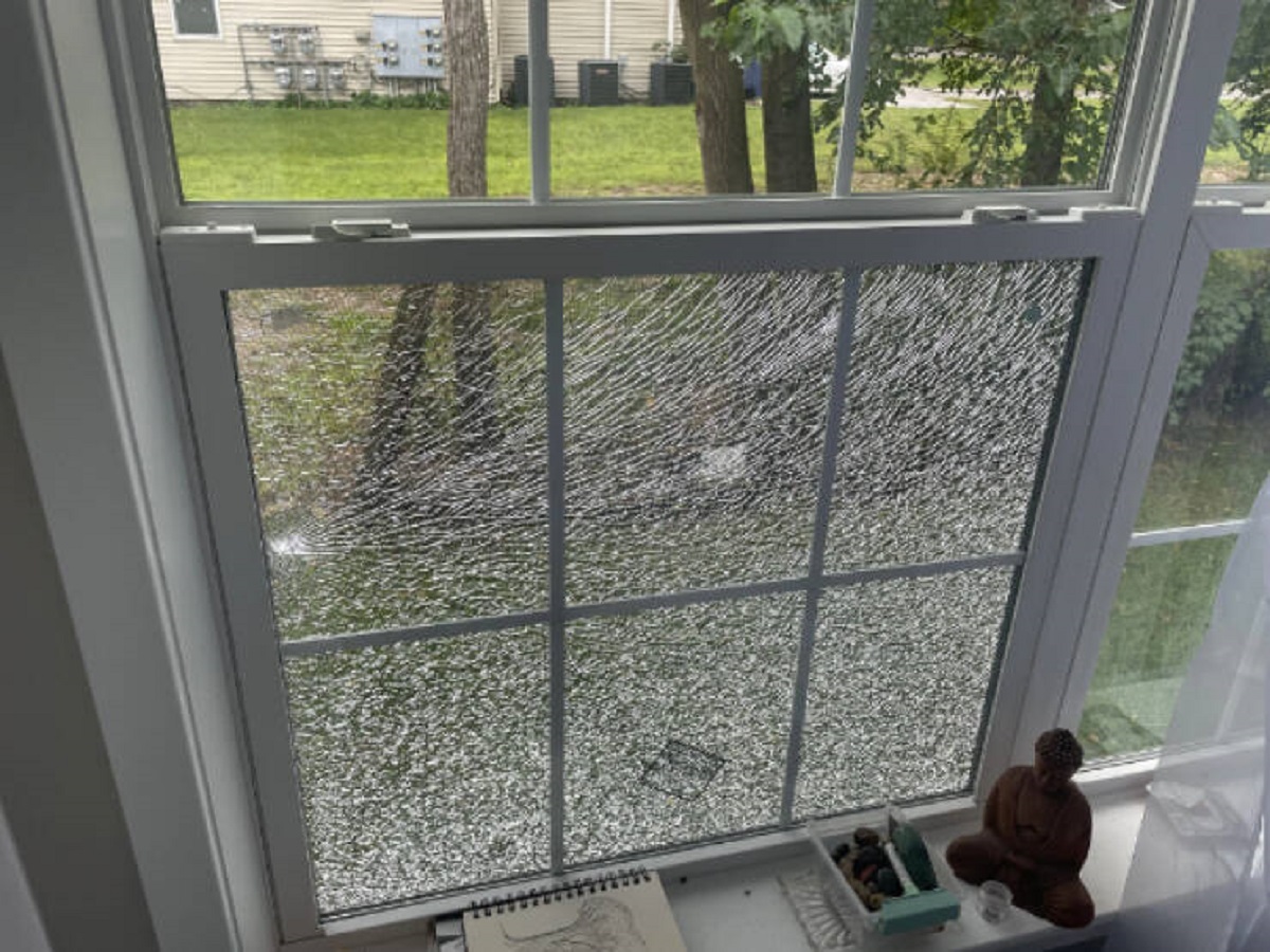 “Neighbors kids broke window in my brand new house”