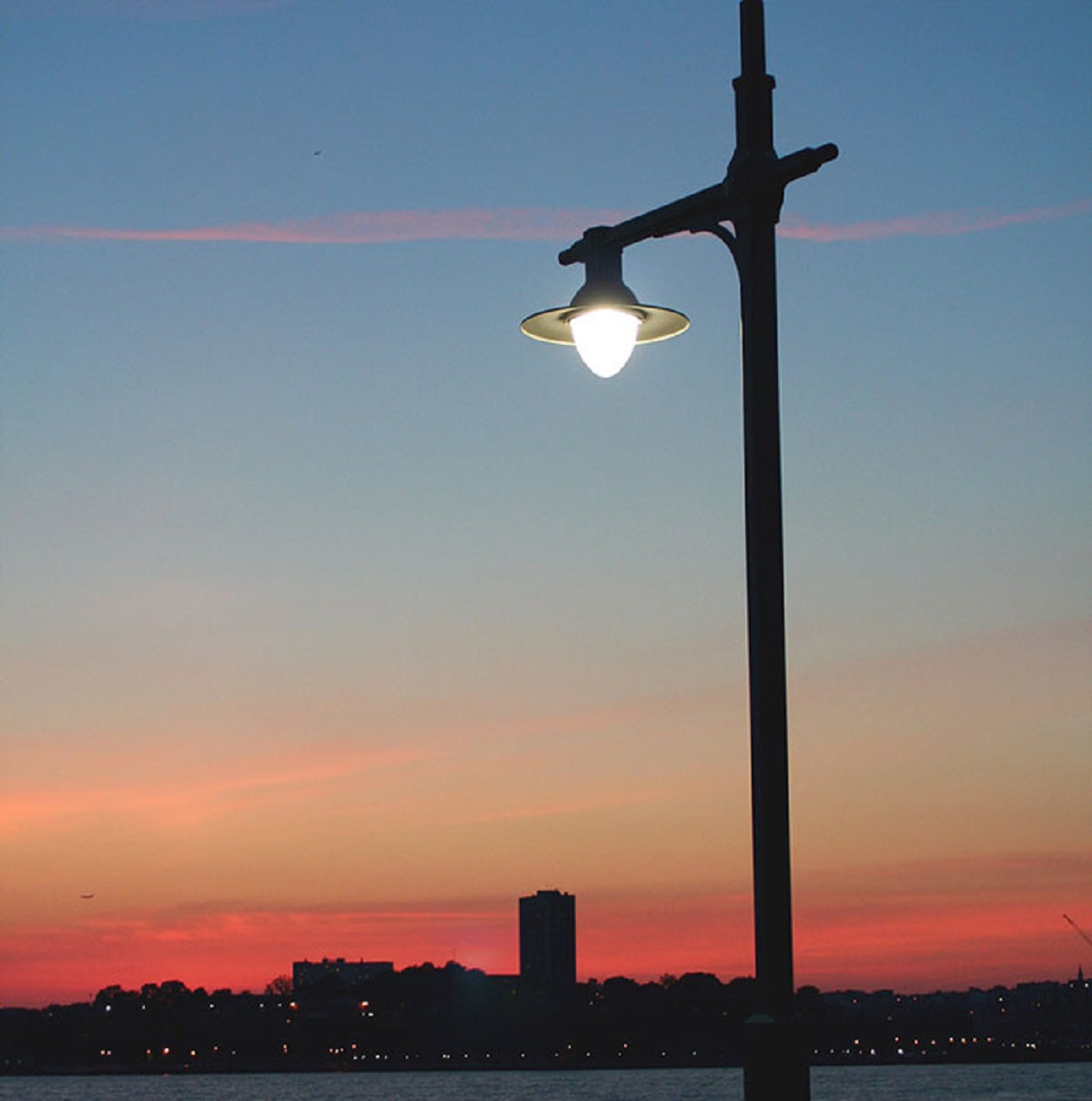 Streetlamps used to give a nice warm glow before we replaced them with those ghastly white lights.