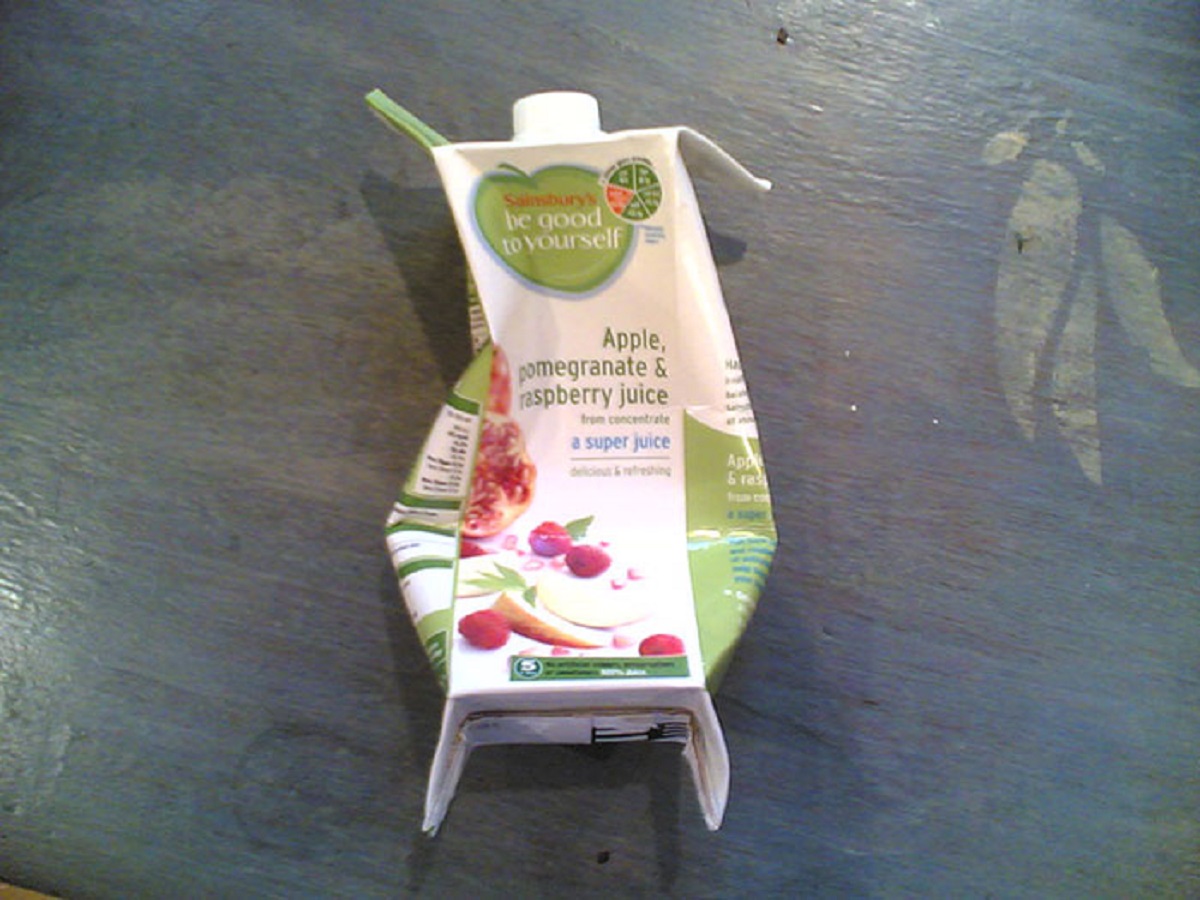 F*****g fruit juice cartons.