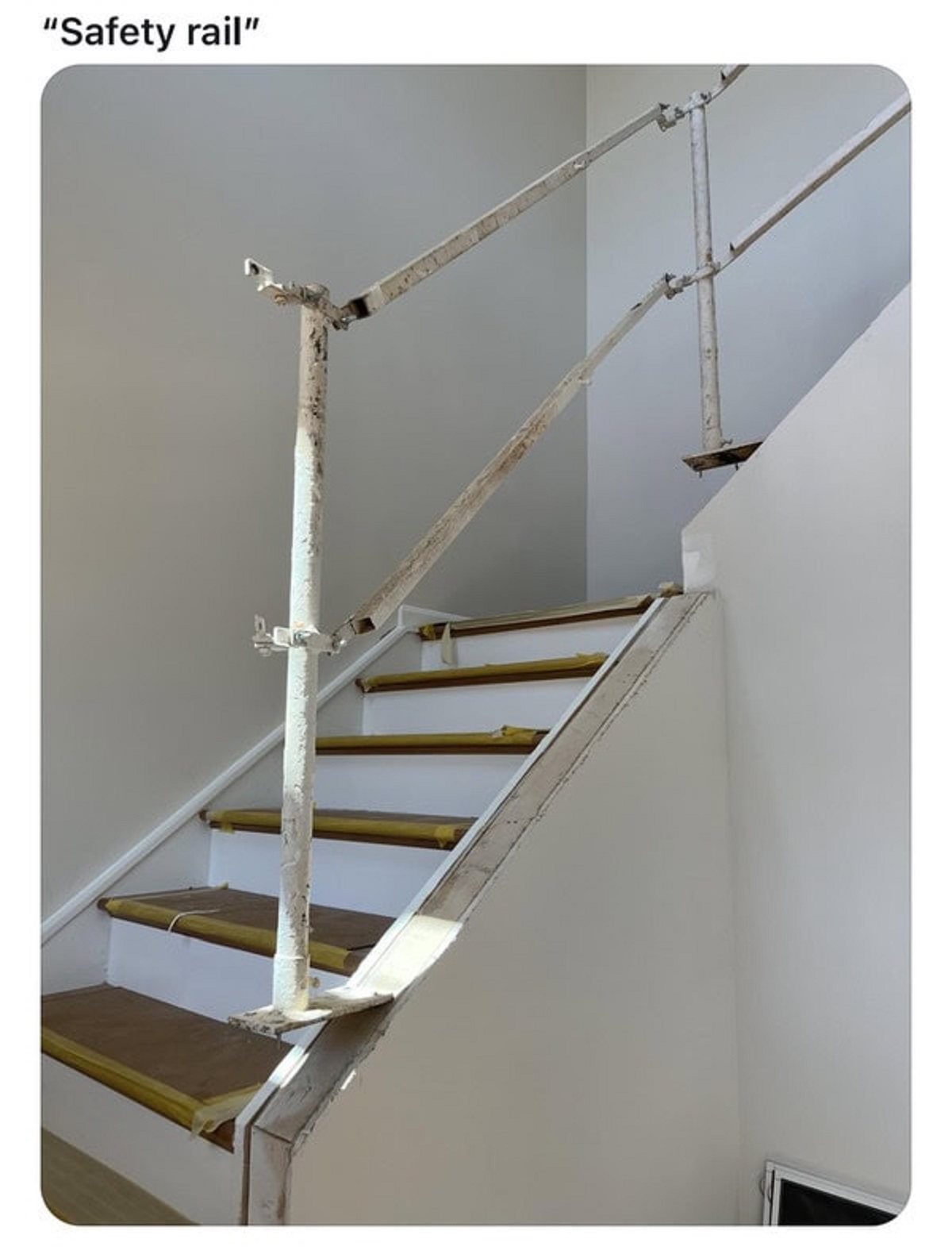 stairs - "Safety rail"