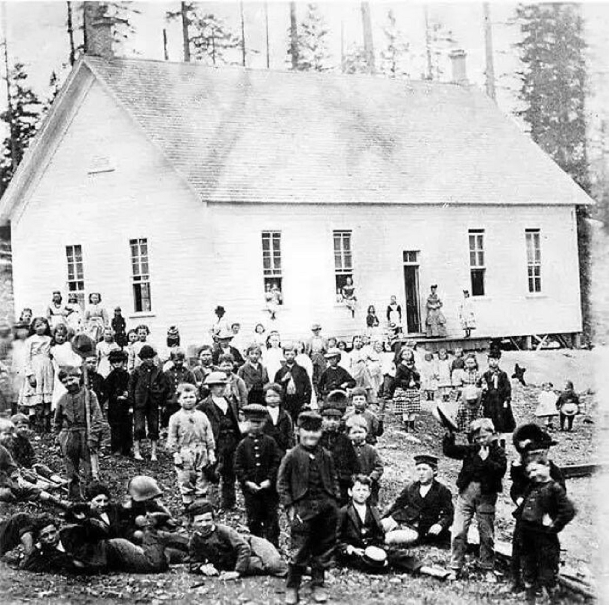 A School In Seattle 144 Years Ago!