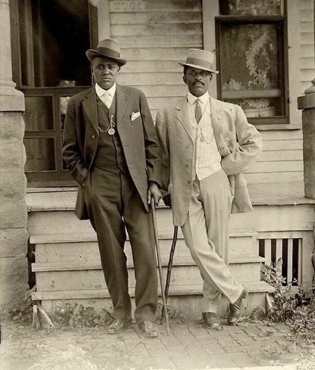 Two Gentlemen From The Early 1900s