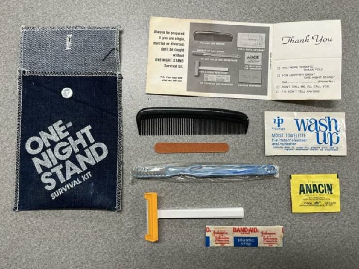 "Unused One Night Stand Kit from early 1980s"