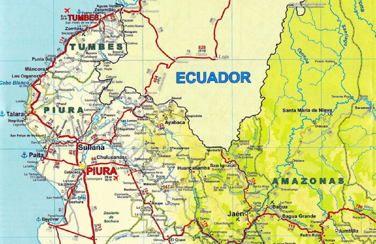 Ecuador is called that because it's on the equator. .