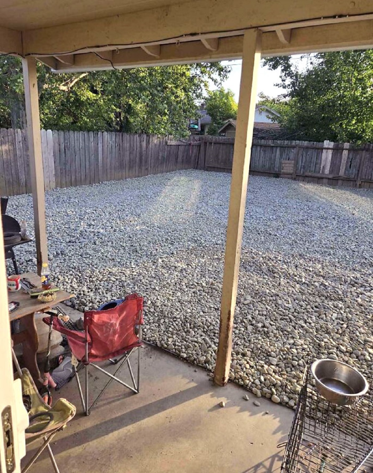 Landlord Wanted A "Low Maintenance Yard"