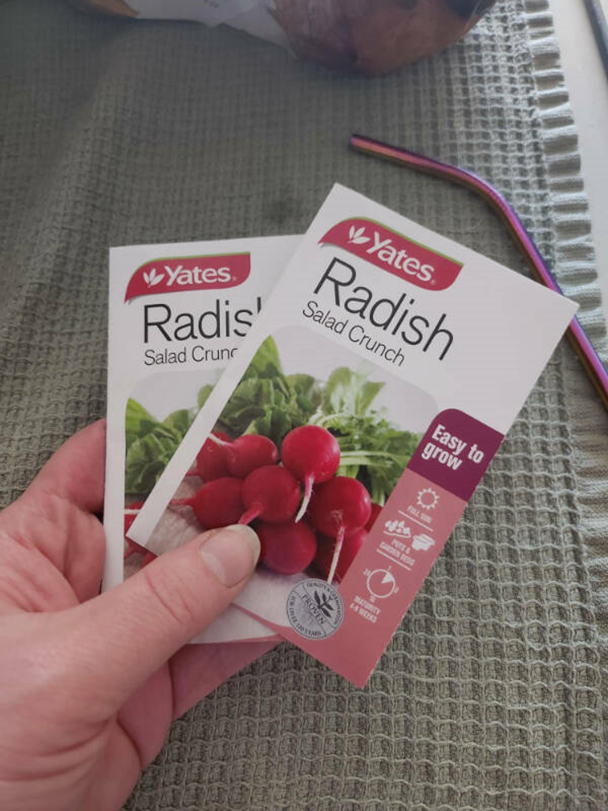 “Ordered radishes for a dish for dinner… supermarket sent these instead..”